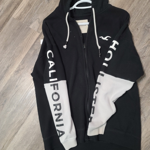 Holister Full Graphic Zip Boyfriend Hoody - Picture 2 of 4